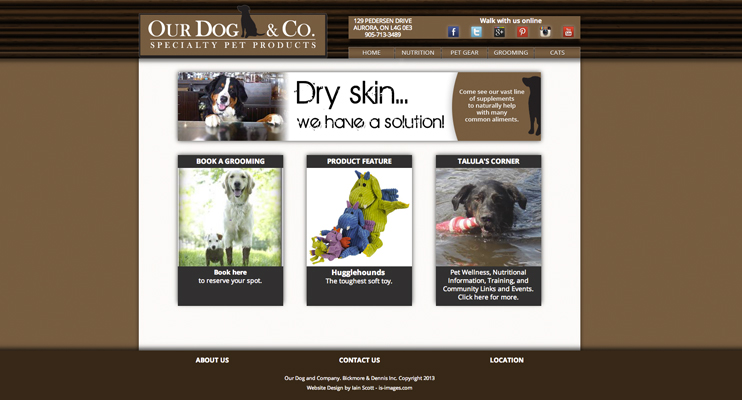 Our Dog and Company site